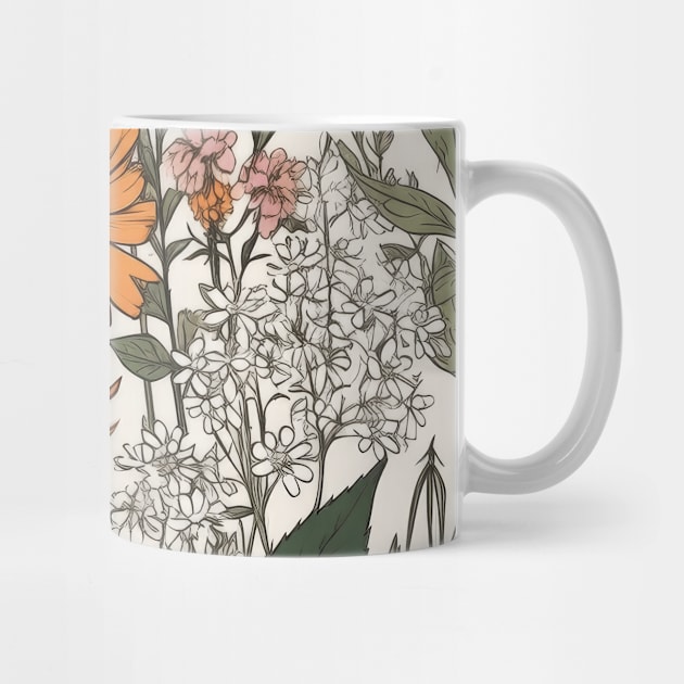 Wildflowers - Botanical Bliss 05 by Floral Decor Shop